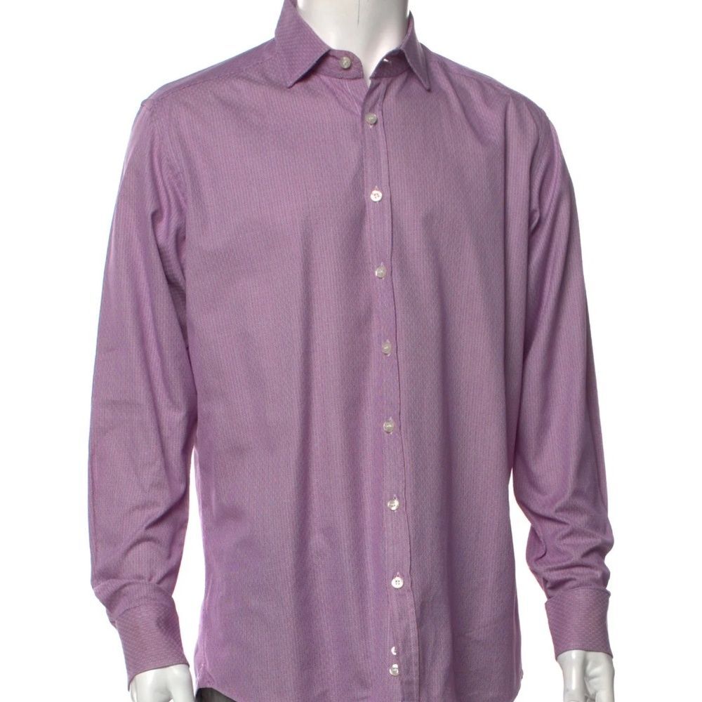 Etro Men’s Oketo Long-Sleeve Dress Shirt – Size XL